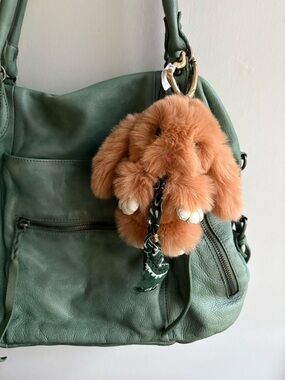 Free People Fluffy Rabbit Bag Charm🔥🐇🐰 New with tags!